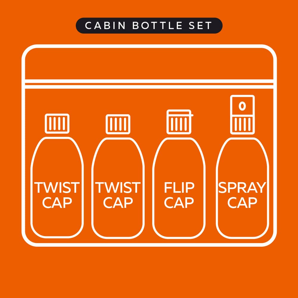 Cabin Bottle Set (Orange) detail g