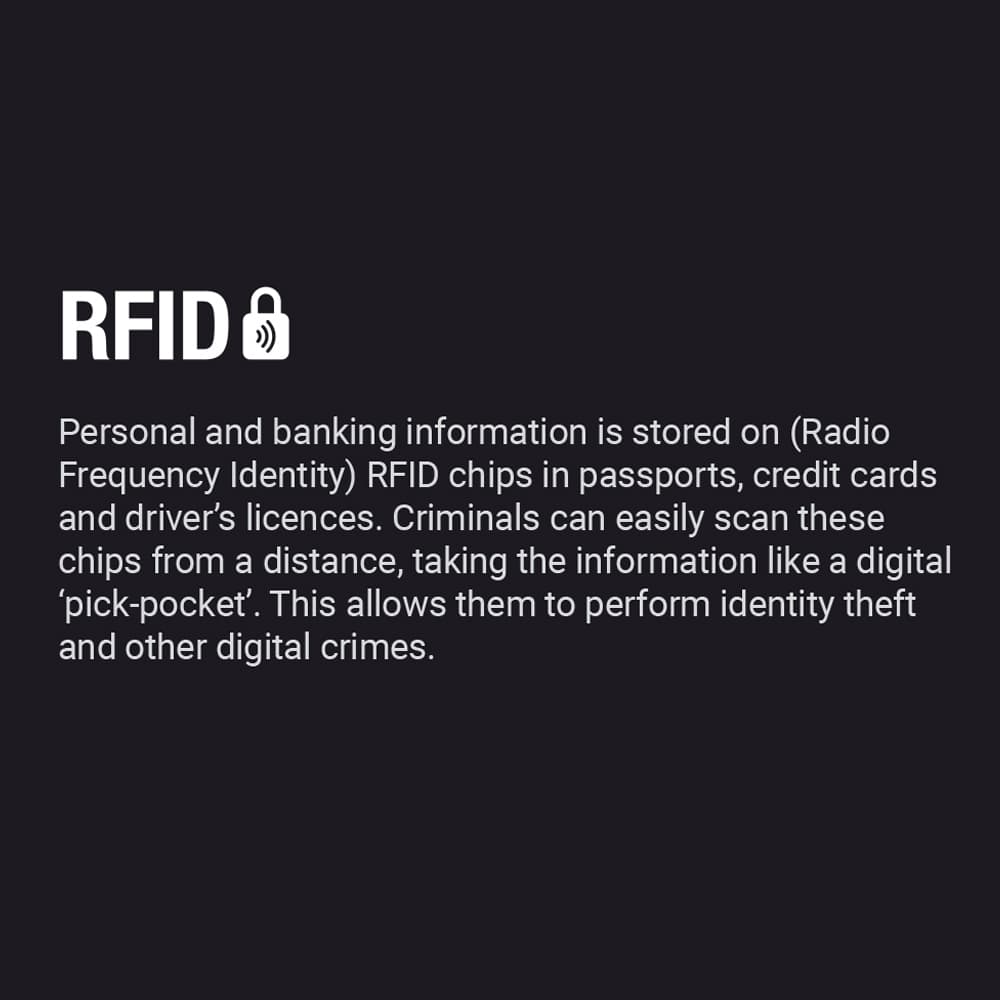 RFID Passport Slip (Blue) detail h