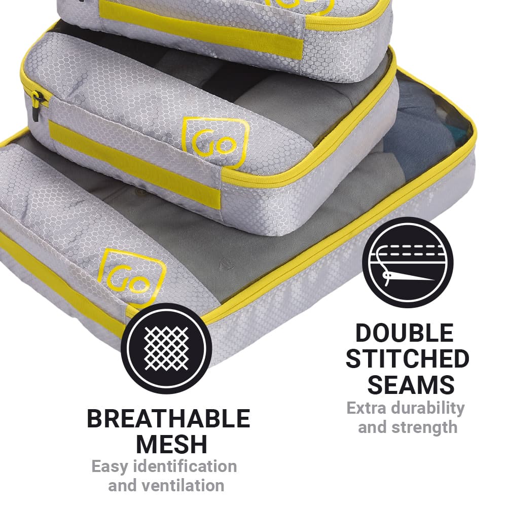 Triple Packing Cubes (Yellow) detail g