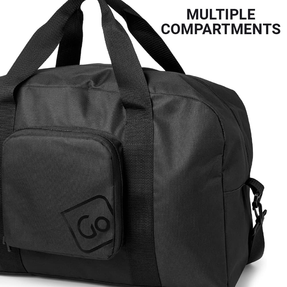 Classic Foldaway Travel Bag (Black) detail g