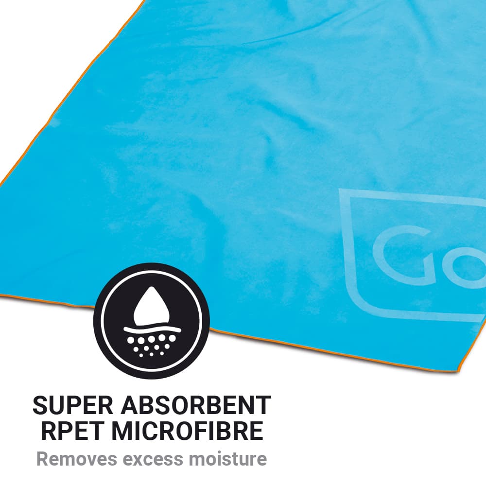 Quick Drying Beach & Sport Towel (Blue) detail g