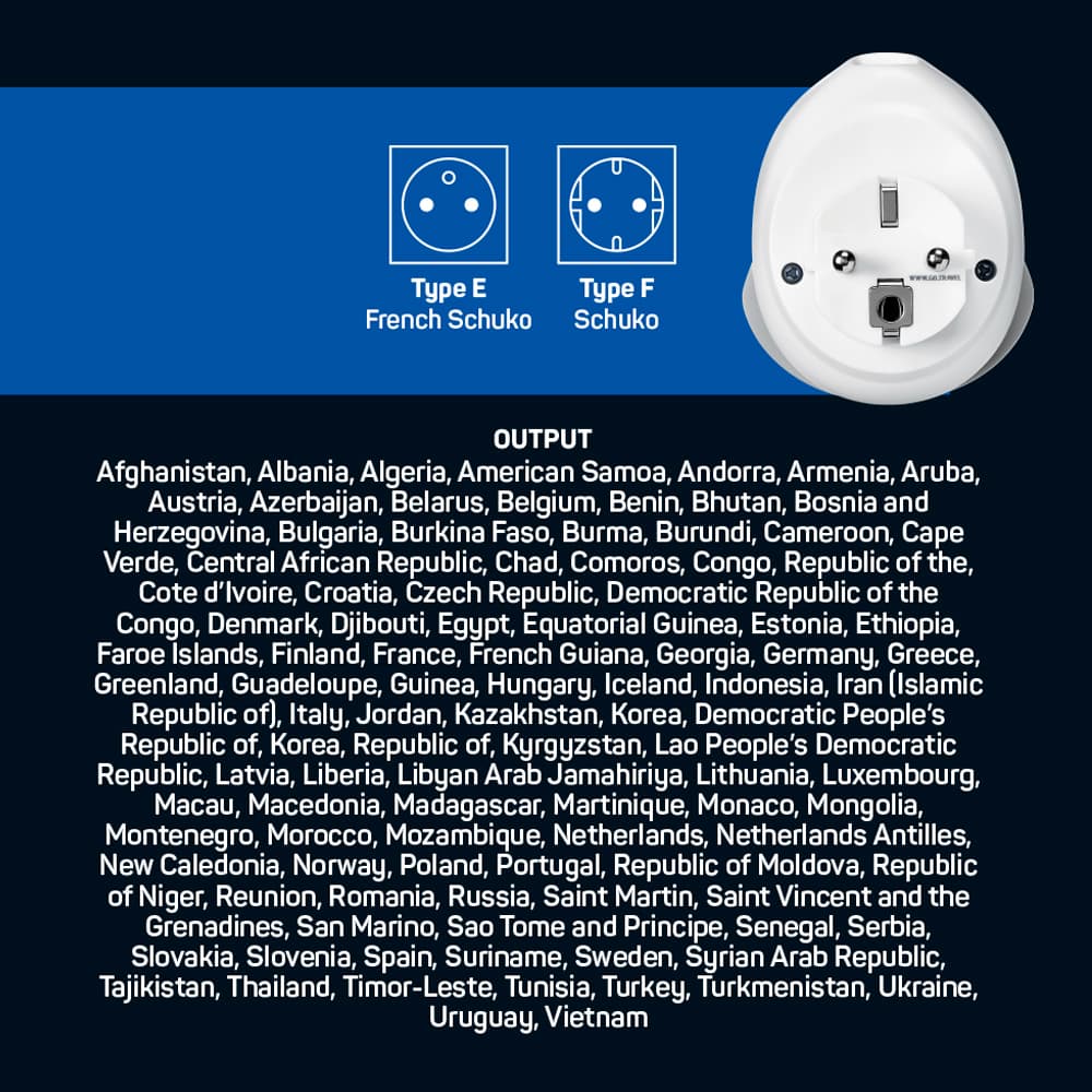 World - EU USB-C Adaptor + (25W) detail i