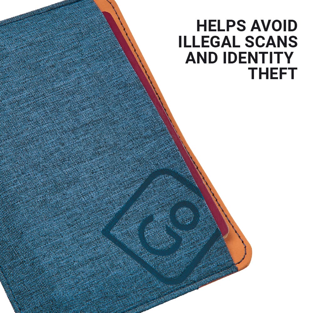 RFID Passport Slip (Blue) detail g