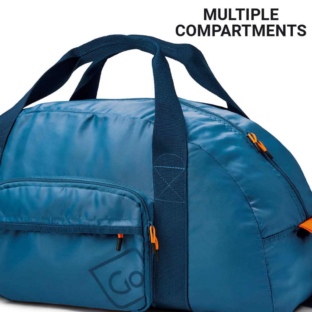 Lightweight Foldaway Travel Bag (Blue) detail g