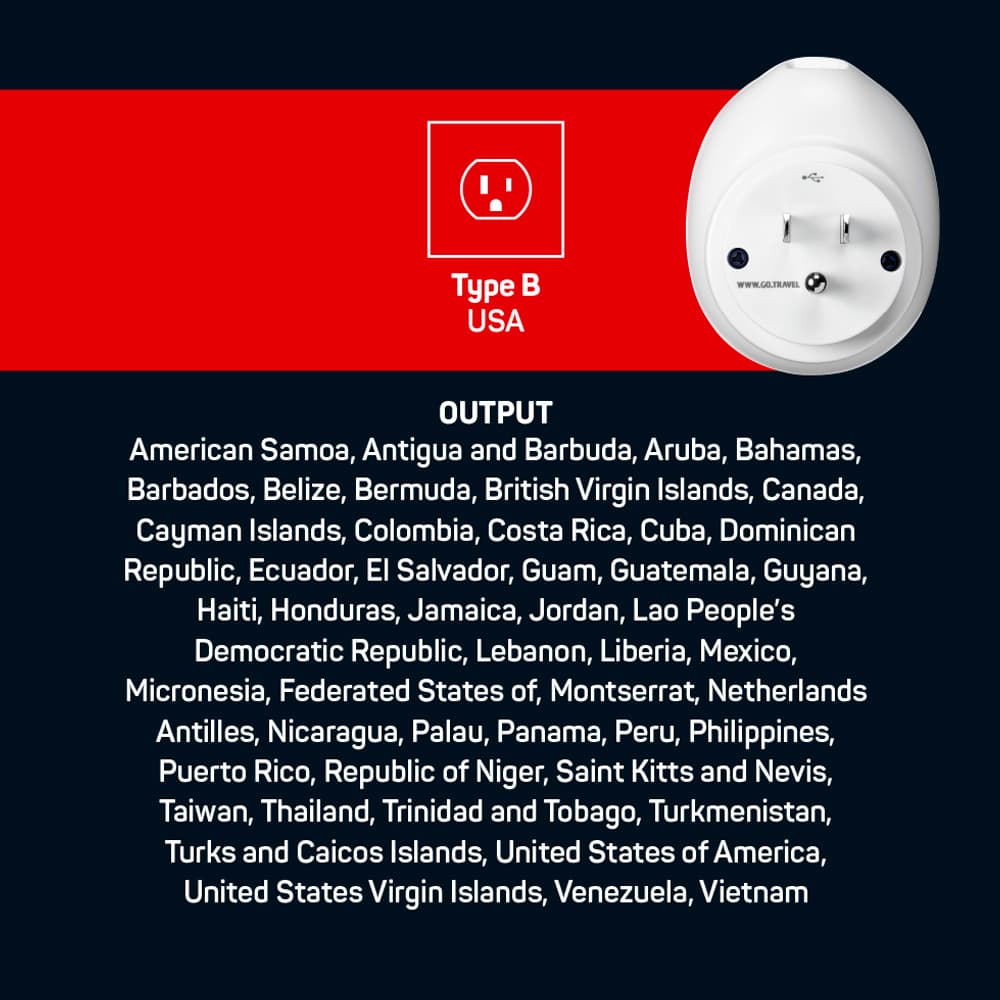 EU-USA USB-C Adaptor + (25W) detail h