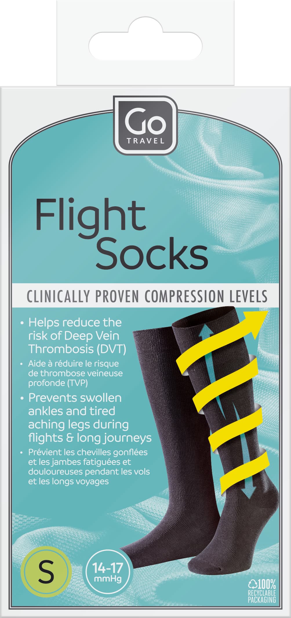 Flight Socks S — Black