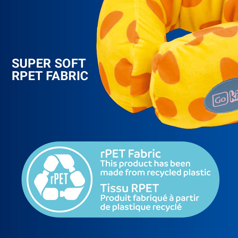 Giraffe Snuggle Travel Pillow detail g