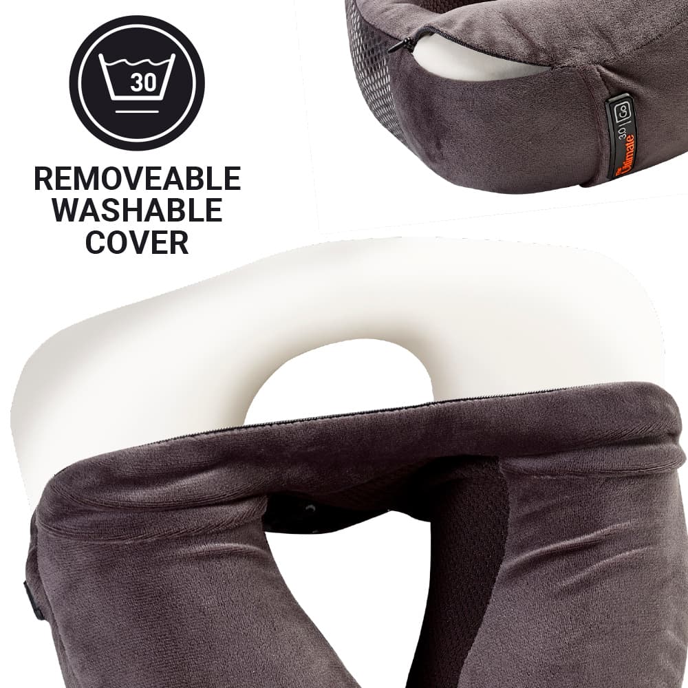 Ultimate 3.0 Travel Pillow (Dark Grey) detail g